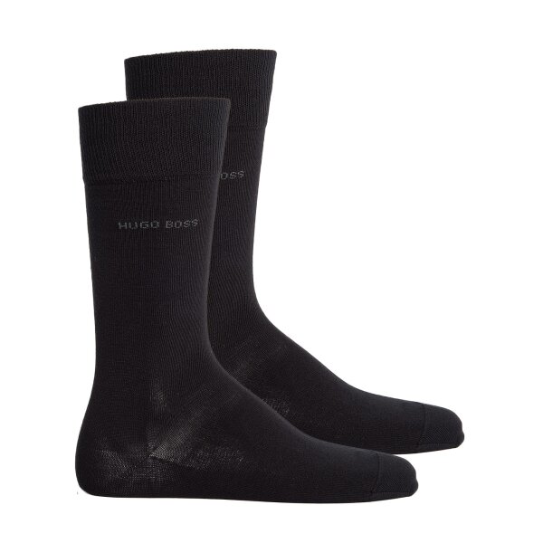 HUGO BOSS Herren Socken - RS Uni CC, Soft Cotton, Einfarbig, 2er Pack