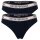 EMPORIO ARMANI Women Brazilian Briefs 2-Pack - Slips, Stretch Cotton, plain