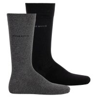 HUGO BOSS Mens Socks Pack of 2 - RS Uni Colours CC, short Socks, unicoloured