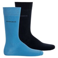 HUGO BOSS Mens Socks Pack of 2 - RS Uni Colours CC, short Socks, unicoloured