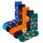 Happy Socks 5er Pack Unisex Socken - Geschenkbox, gemischte Farben