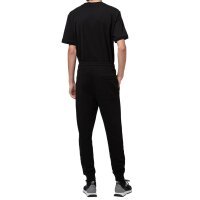 HUGO Herren Hose lang - Doak212, Jogginghose, Logo, Baumwolle Schwarz S