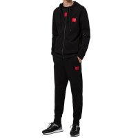 HUGO Mens long Pants - Doak212, Sweatpants, logo, cotton Black S (Small)