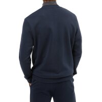 HUGO Herren Sweater, Diragol212 - Sweatshirt, Rundhals, Baumwoll-Terry Dunkelblau L