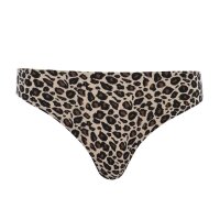 Chantelle Ladies Tanga - String, Softstretch, seamless, invisible, one size 36-44, Pattern Black/Nude One Size