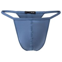 HOM Herren G-String - Plume, federleicht Midblue 4 (Small)