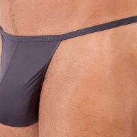 HOM Herren G-String - Plume, federleicht Anthrazit 4 (Small)