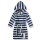 Sanetta Boys Bathrobe - Hood, Dressing gown, Cotton, striped