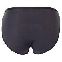 HOM Herren Micro Briefs Plumes - Ultralight Microfiber, Slip, Unterwäsche, Stretch, einfarbig Anthrazit XL
