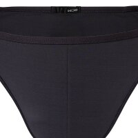 HOM Herren Micro Briefs Plumes - Ultralight Microfiber, Slip, Unterwäsche, Stretch, einfarbig Anthrazit XL