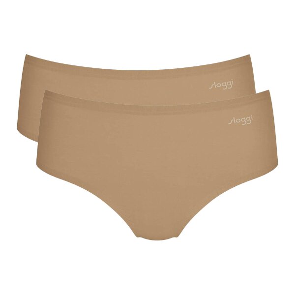 Sloggi Ladies Brief Midi - Zero One, 2-pack, microfiber, solid color
