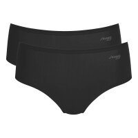 Sloggi Ladies Brief Midi - Zero One, 2-pack, microfiber, solid color