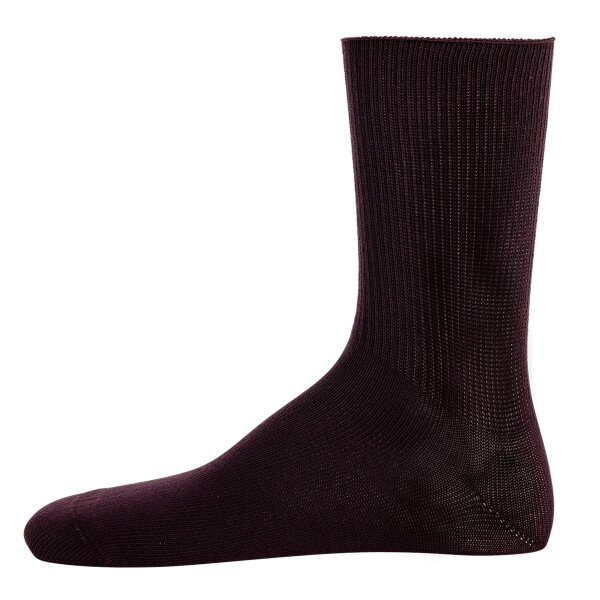 Hudson Men Socks, 1 Pair - Relax Soft, Stocking, without elastic Threads, one Coloured Dark brown 39-42 EU (5,5-8 UK)