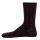 Hudson Herren Socken, 1 Paar - Relax Soft,  Strumpf, ohne Gummifäden, einfarbig Dunkelbraun 39-42 EU