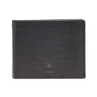 Strellson Mens Wallet, genuine Leather - Blackwall Billfold H7, 9,5x12,5x3cm (HxWxD)