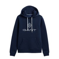 GANT Damen Hoodie - Lock Up Sweat Hoodie, Kapuzen-Pullover, Logo Stickerei