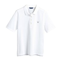 GANT Damen Poloshirt - ORIGINAL PIQUE, Halbarm, Knopfleiste, Logo, einfarbig