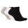 NIKE Unisex 3er Pack Sneaker Sportsocken - Everyday, Lightweight No Show, einfarbig Weiß/Schwarz/Grau 34-38