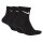 NIKE Unisex 3-Pack Sports Socks - Everyday, Lightweight No Show Ankle, unicoloured Black 46-50 (UK 11-14.5)