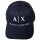 A|X ARMANI EXCHANGE Unisex Baseball Cap - Kappe, Logo, One Size Blau/Weiß
