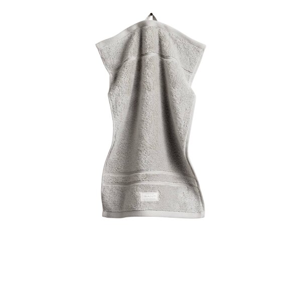 GANT Guest Towel, Organic Premium Towel - 30x50 cm, Terrycloth Light grey
