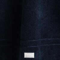 GANT Handtuch, Organic Premium Towel - Frottee Dunkelblau 50x100cm