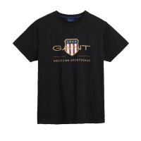 GANT Mens T-Shirt - D2. ARCHIVE SHIELD, round neck, short sleeve, cotton, print