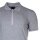 A|X ARMANI EXCHANGE Herren Poloshirt - Hidden Buttons, Cotton Stretch Grau S