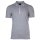 A|X ARMANI EXCHANGE Mens Polo Shirt - Hidden Buttons, Cotton Stretch Grey S (Small)