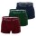 GANT Mens Boxer Shorts, 3-Pack - Trunks, Retro Pants, Cotton Stretch