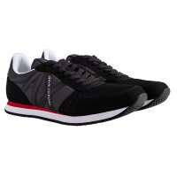A|X ARMANI EXCHANGE Herren Sneaker Low - Schnür-Schuh, Retro, Logo, 41-46 Full Black EU 41