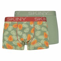 SKINY Herren Boxer Short, 2er Pack - Trunks, Pants, Cotton Stretch
