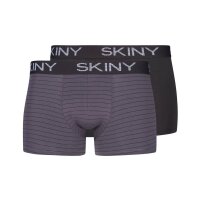 SKINY Herren Boxer Short, 2er Pack - Trunks, Pants, Cotton Stretch