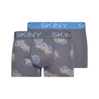 SKINY Herren Boxer Short, 2er Pack - Trunks, Pants, Cotton Stretch