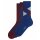 FALKE Herren Socken 3er Pack - Happy Box, Kurzsocken, Geschenkbox Blau/Rot 43-46