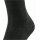 FALKE Mens socks - Family SO, all-rounder socks, plain, cotton blend Anthracite 43-46 (UK 9-11)
