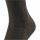 FALKE Herren Socken - Family SO, Allrounder Strümpfe, Uni, Baumwollmischung Dunkelbraun 47-50