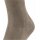 FALKE Mens socks - Family SO, all-rounder socks, plain, cotton blend Nut Melange 39-42 (UK 6-8)