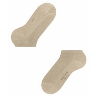 FALKE Herren Socken - Family Sneaker, Anti-Slip-System, Baumwollmischung, Uni Beige 47-50