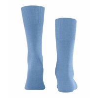 FALKE Men Socks - Airport, short Socks, Leisure and Business Socks, plain Colours Cornflower Blue 41-42 (UK 7-8)