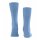 FALKE Men Socks - Airport, short Socks, Leisure and Business Socks, plain Colours Cornflower Blue 41-42 (UK 7-8)