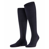 FALKE Herren Socken - Airport, Kniestrümpfe, Schnurwolle, Unifarben