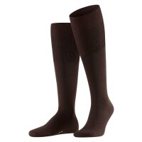 FALKE Mens socks - Airport, knee-highs, cord wool, plain colours