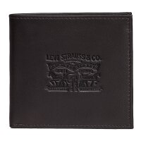 LEVIS Unisex Wallet - Vintage Two Horse Bifold Coin Wallet, genuine Leather, 10x11x2cm (WxHxD)