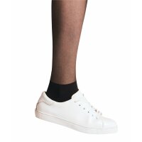 FALKE ladies sneaker tights - transparent, with sock, plush sole, 20 DEN