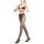 FALKE Damen Strumpfhose - ultra-transparent, Polka Dots, feine Pünktchen, 15 DEN Black S-M (38-40)