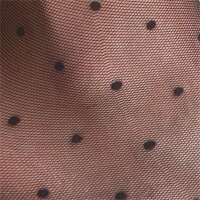 FALKE Ladies knee-high - ultra-transparent, polka dots, fine dots, 15 DEN