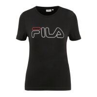 FILA Damen T-Shirt LADAN - Crewneck Tee, Rundhals, Kurzarm, Logo-Print