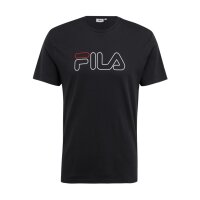 FILA Herren T-Shirt PAUL - Crewneck Tee, Rundhals, Kurzarm, Logo-Print