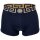 VERSACE Mens Boxer Shorts, 2 Pack - TOPEKA, Stretch Cotton, one coloured White/Blue L (Large)